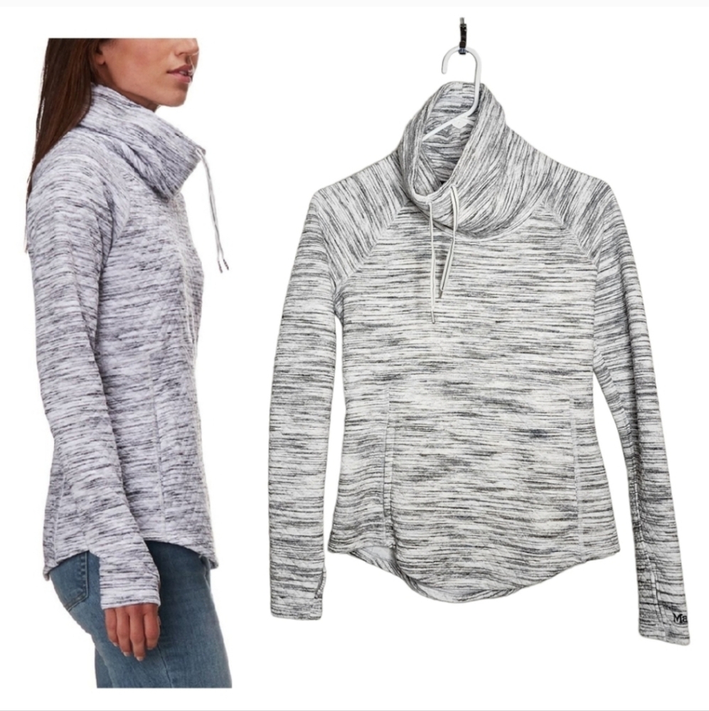 Marmot Annie Pullover Sweatshirt - Women's size small Heathered Grey.